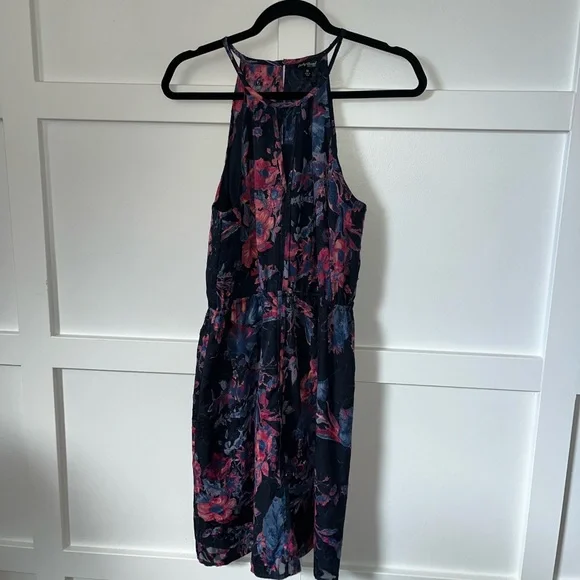Lucky Brand | Dresses | Lucky Brand Blue Floral Halter Dress | Poshmark Lucky Brand | Dresses | Lucky Brand Blue Floral Halter Dress | Poshmark